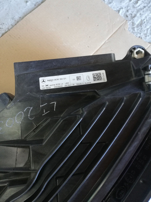 Mercedes-Benz GLC W253, 2015, 2016, 2017, 2018, 2019 Right Headlight