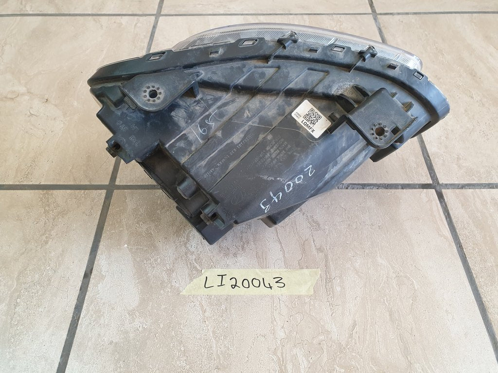 Hyundai Venue 2019, 2020, 2021, 2022 Left Headlight