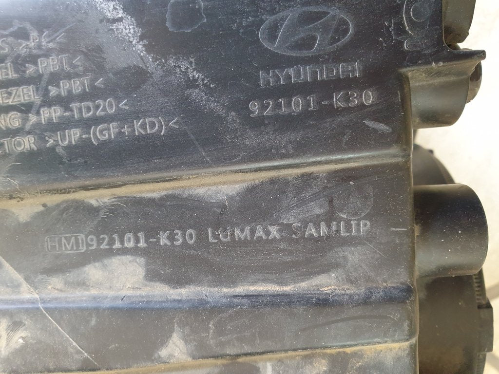 Hyundai Venue 2019, 2020, 2021, 2022 Left Headlight