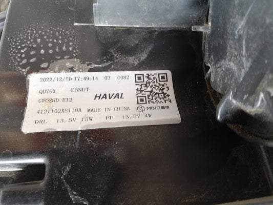 Haval Jolion 2021 Left Headlight