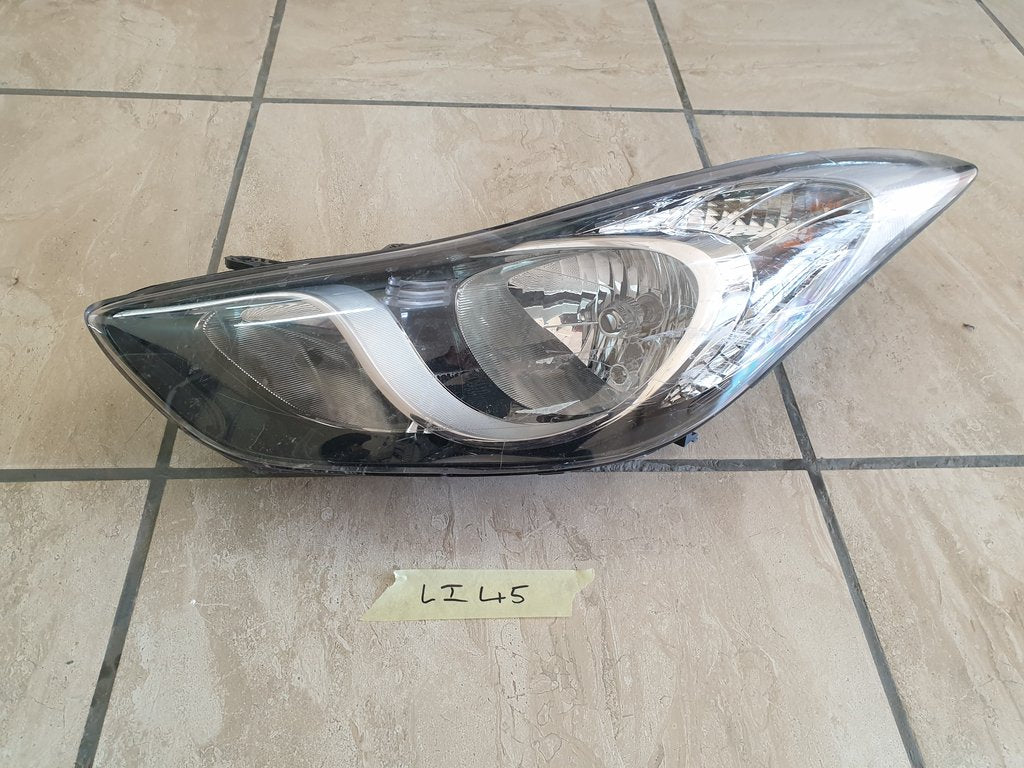 Hyundai Elantra 2011, 2012, 2013 Left Headlight