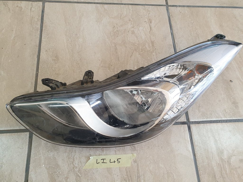 Hyundai Elantra 2011, 2012, 2013 Left Headlight