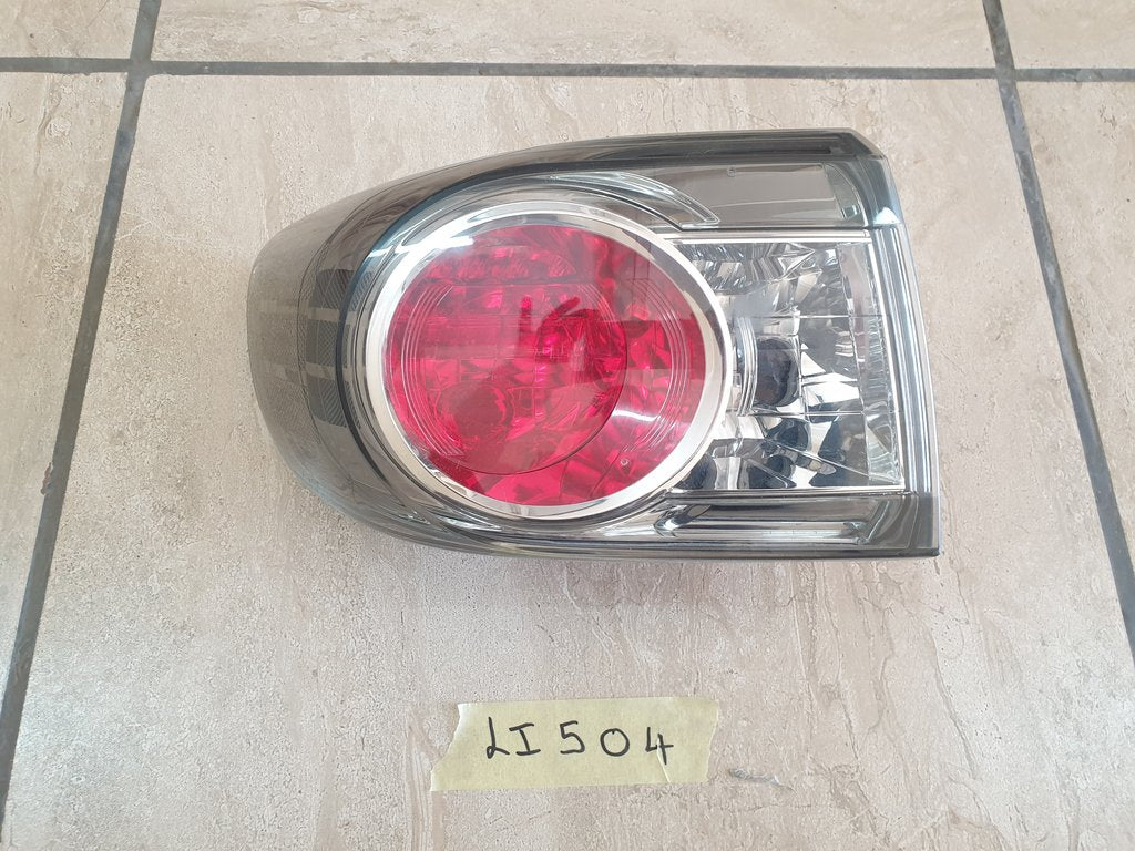 Toyota Corolla Quest 2014 Left Rear Outer Taillight