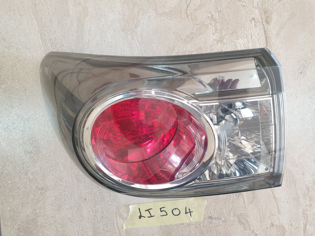 Toyota Corolla Quest 2014 Left Rear Outer Taillight