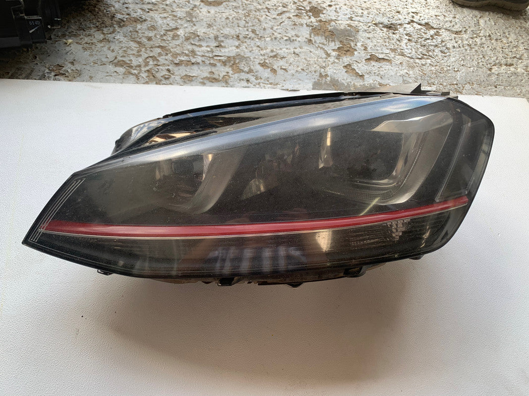 Volkswagen Golf 7 GTI 2014, 2015, 2016, VW, Headlight Left Headlight