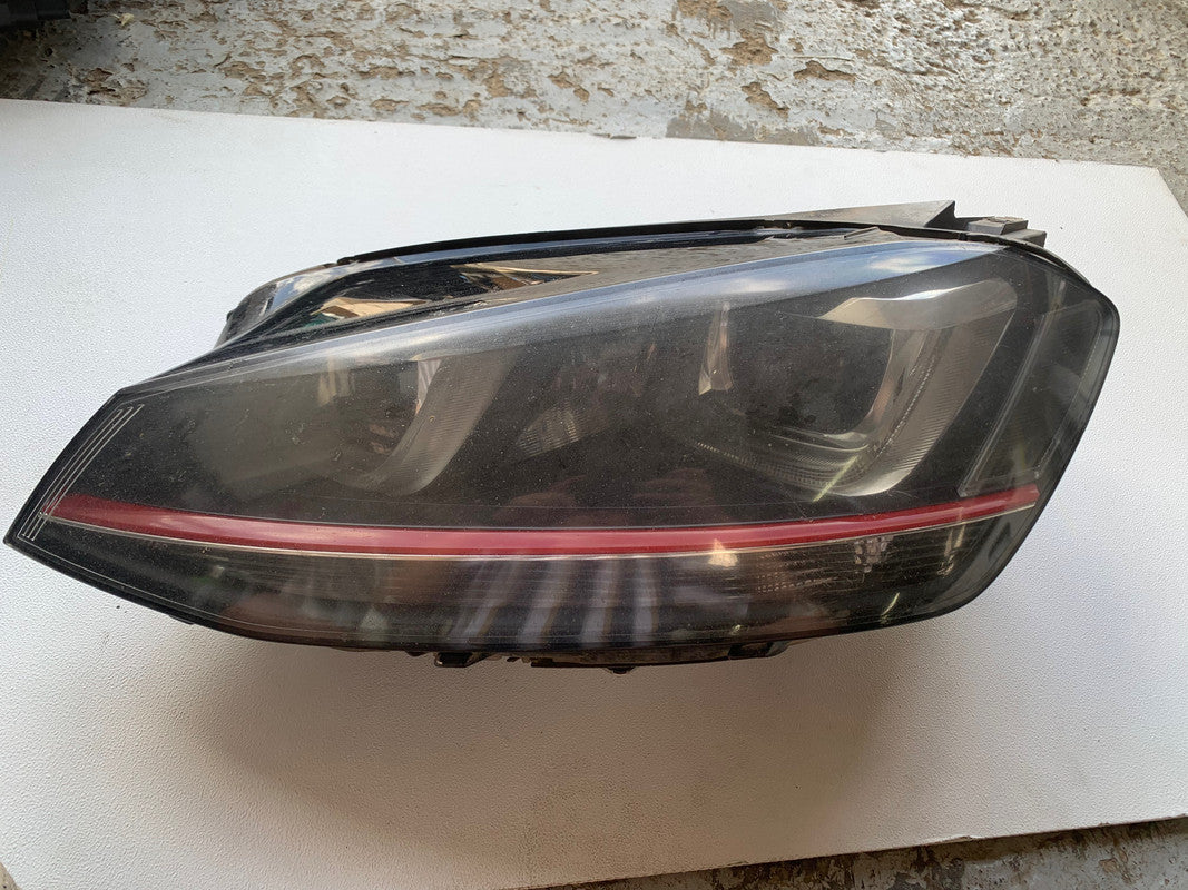 Volkswagen Golf 7 GTI 2014, 2015, 2016, VW, Headlight Left Headlight