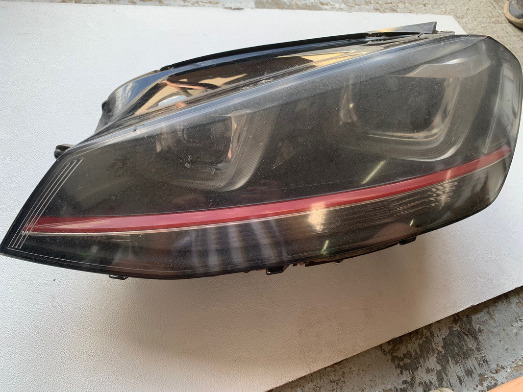 Volkswagen Golf 7 GTI 2014, 2015, 2016, VW, Headlight Left Headlight