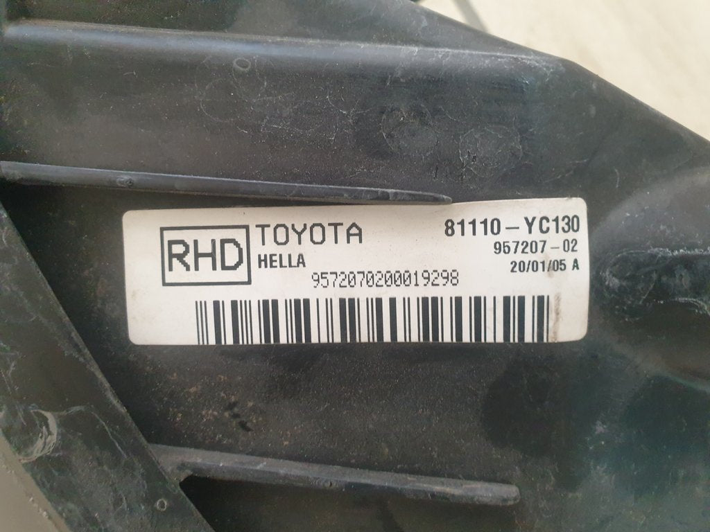 Toyota Camry Right Headlight