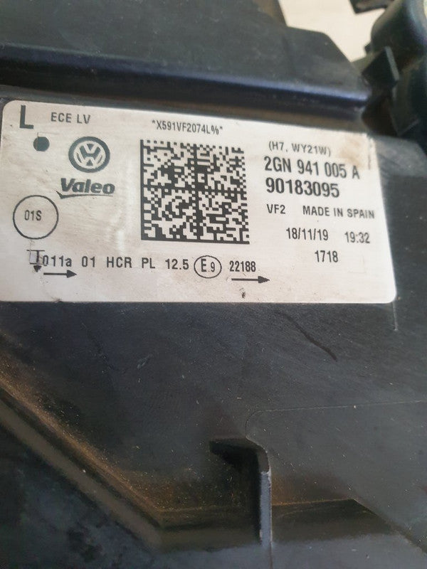 Volkswagen T-Cross 2019, 2020, 2021, 2022 Left Headlight