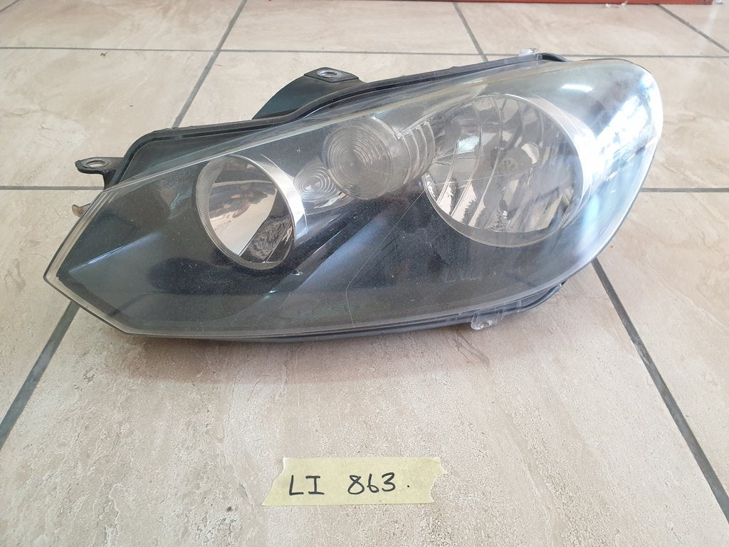 Volkswagen Golf VI 2008, 2009, 2010, 2011, 2012, 2013, 2014, 2015, 2016 Left Headlight