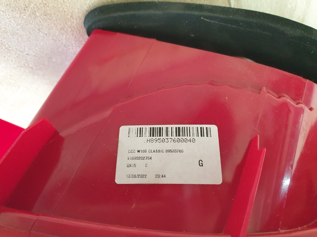 Mercedes-Benz A-Class W169 Left Taillight