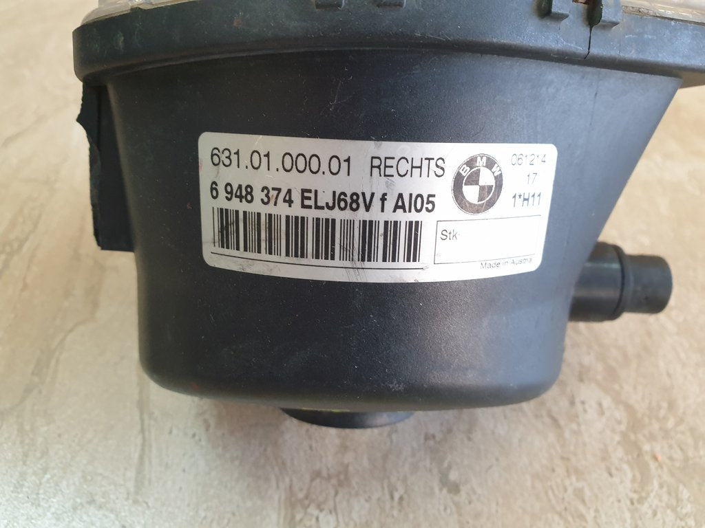 BMW 3 Series Sedan E90 E91 2006, 2007, 2008 Right Fog Light
