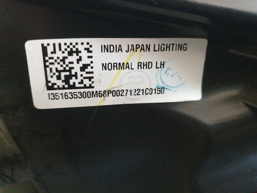 Toyota Starlet Suzuki Baleno Left Headlight