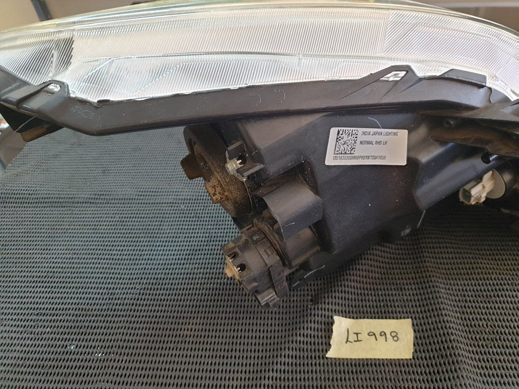Toyota Starlet Suzuki Baleno Left Headlight