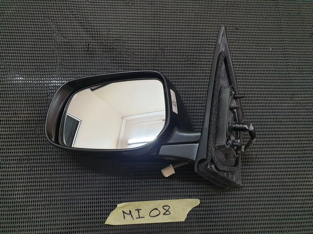 Toyota Corolla Left Outer Electric Mirror Incomplete, No cover