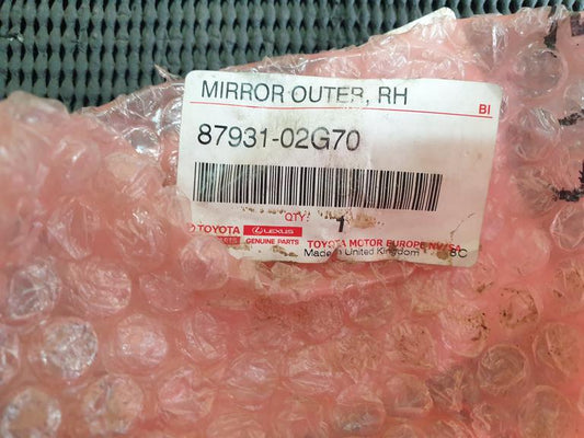 Toyota Corolla Right Outer Mirror Glass