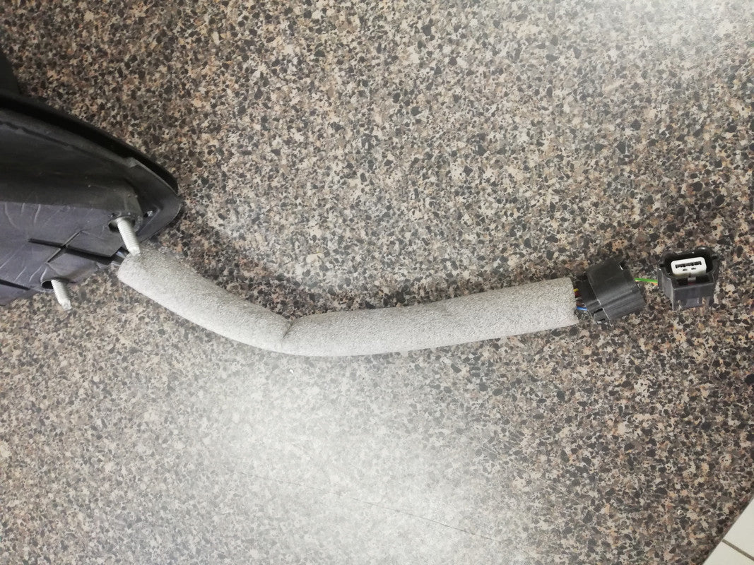 Nissan Navara NV250 2019, 2020, 2021, 2022 Left Outer Electric Mirror Incomplete, With Indicator Light, No Cover