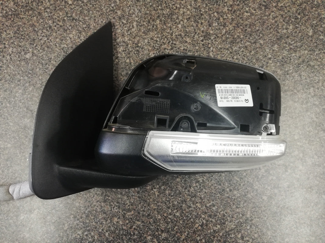 Nissan Navara NV250 2019, 2020, 2021, 2022 Left Outer Electric Mirror Incomplete, With Indicator Light, No Cover