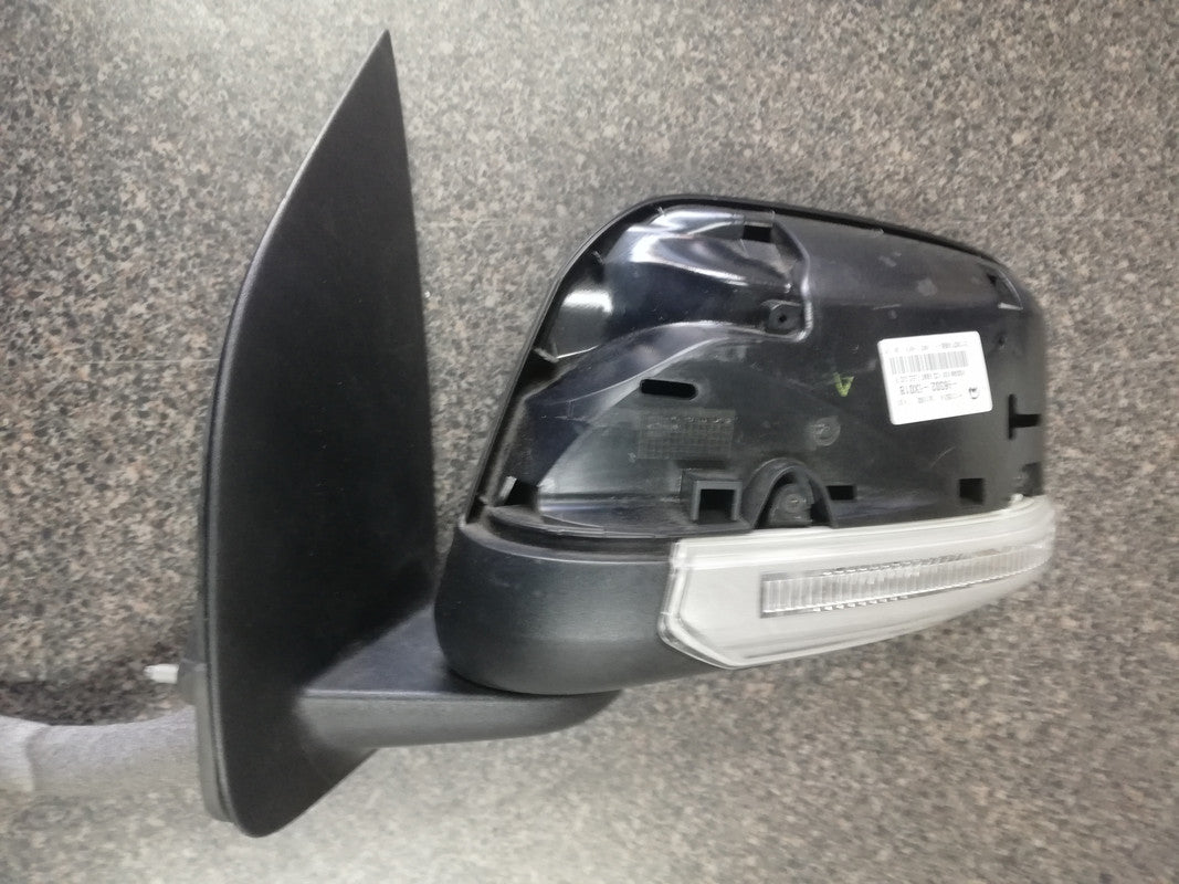 Nissan Navara NV250 2019, 2020, 2021, 2022 Left Outer Electric Mirror Incomplete, With Indicator Light, No Cover