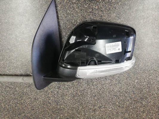 Nissan Navara NV250 2019, 2020, 2021, 2022 Left Outer Electric Mirror Incomplete, With Indicator Light, No Cover