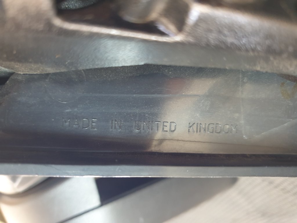 Volvo S60 2015 Right Outer Mirror Incomplete , No Glass, No cover