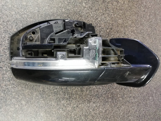 Land Rover Discovery 5 2017, 2018, 2019, 2020 Right Outer Mirror Incomplete, With Indicator, No Cover, No Mirror Glass