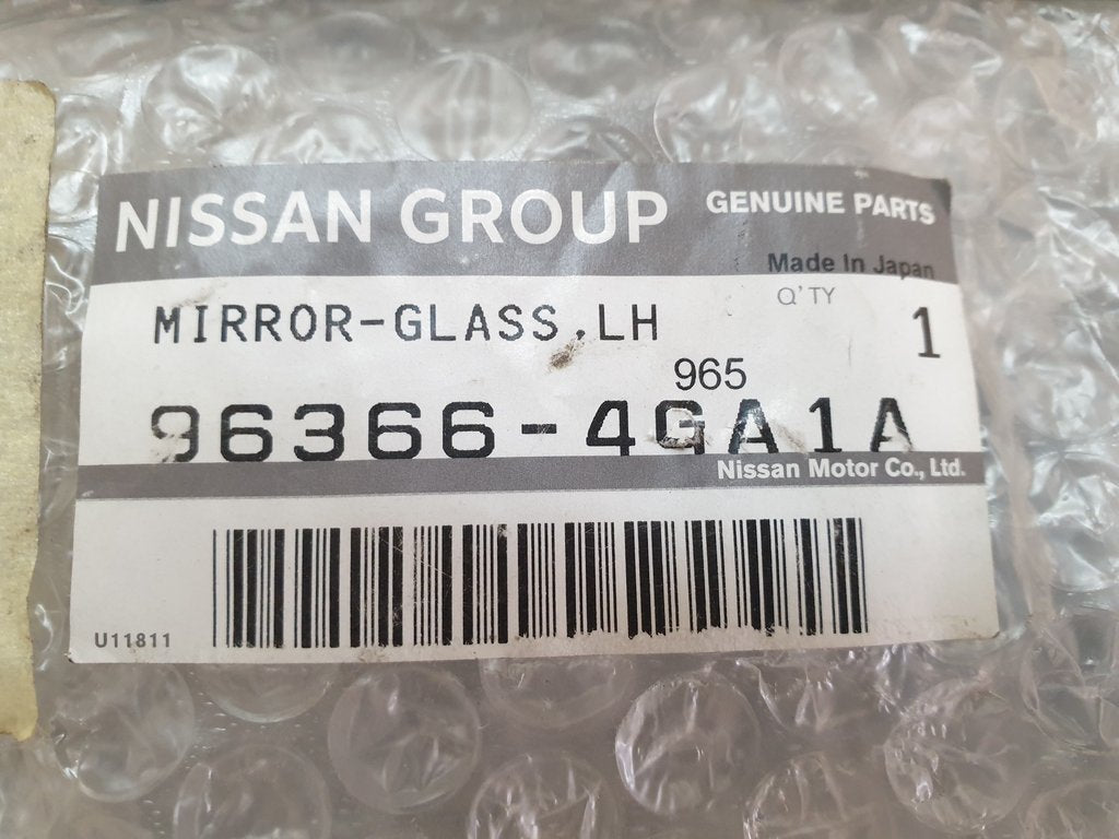 Nissan Almera Left Outer Mirror Glass