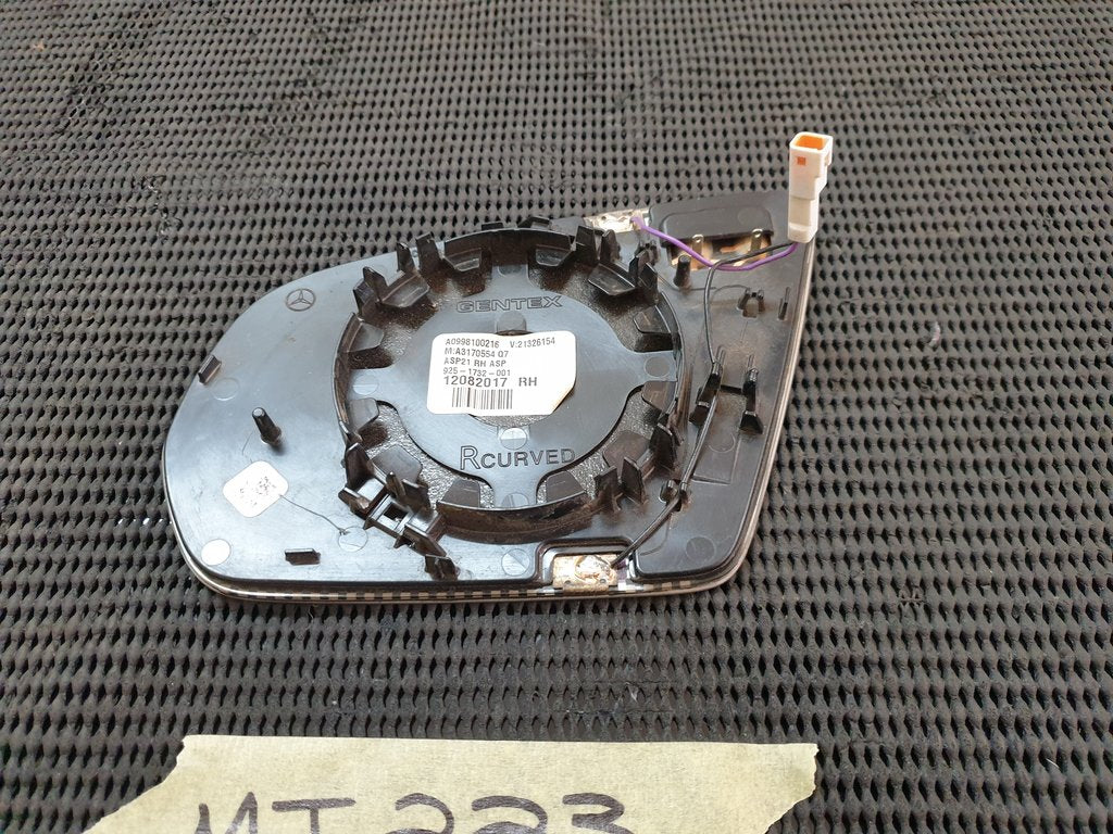 Mercedes-Benz C-Class, GLC W205, W253 2015, 2016, 2017, 2018, 2019 Right Outer Mirror Glass