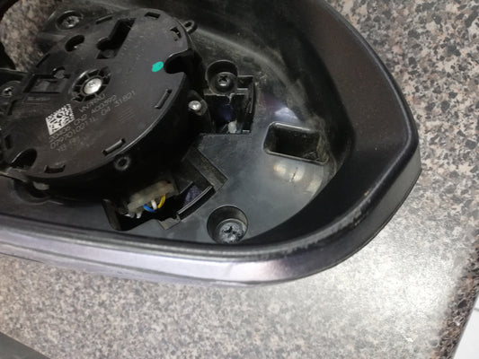 Kia Picanto Right Outer Mirror Incomplete, No Cover, No Mirror Glass