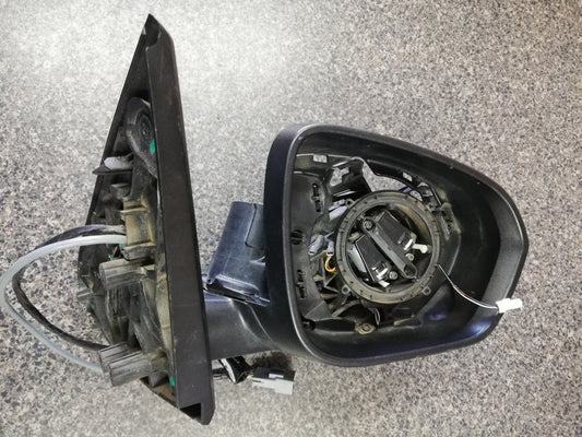 Renault Duster 2018, 2019 Right Incomplete Electric Door Mirror, No Glass, No Cover