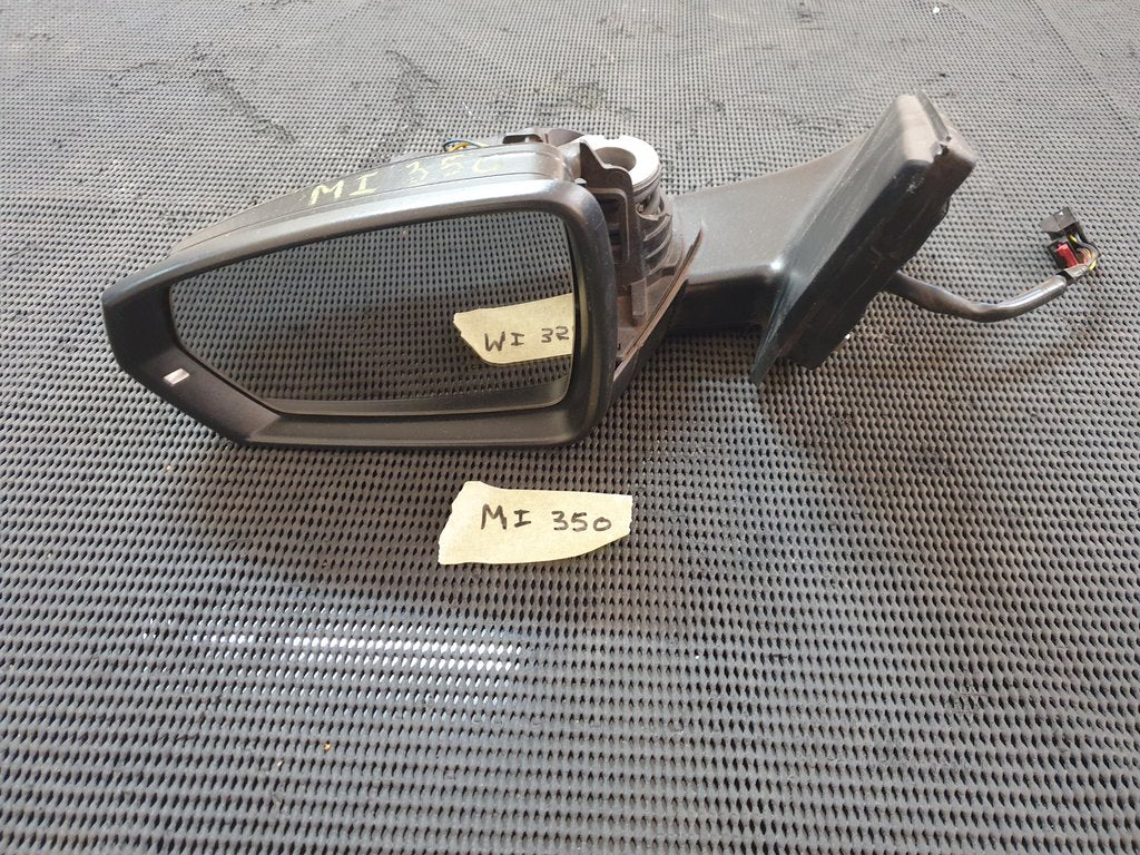 Volkswagen Polo MK6 2017, 2018, 2019, 2020, 2021, 2022, 2023 Right Outer Mirror Incomplete, No Cover