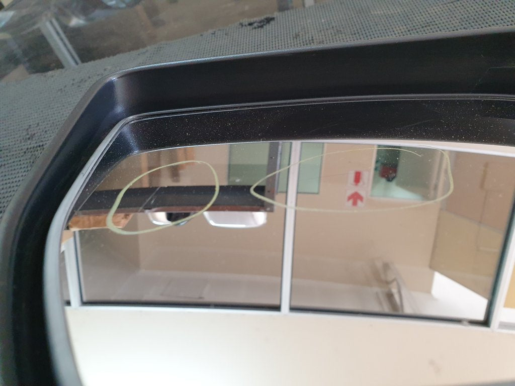 Ford Ranger Right Outer Mirror Complete with Chrome Cover
