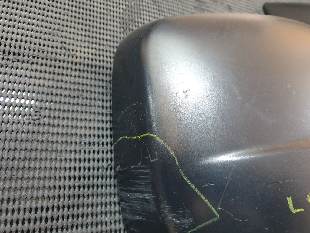 Hyundai H1 Right Outer Mirror Incomplete, No Glass, Missing Bottom Cover