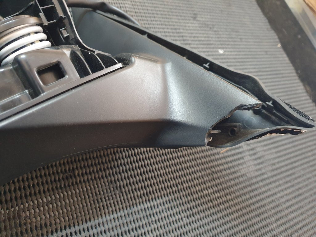 Haval H2 Right Outer Mirror Incomplete, No Cover, No Mirror Glass