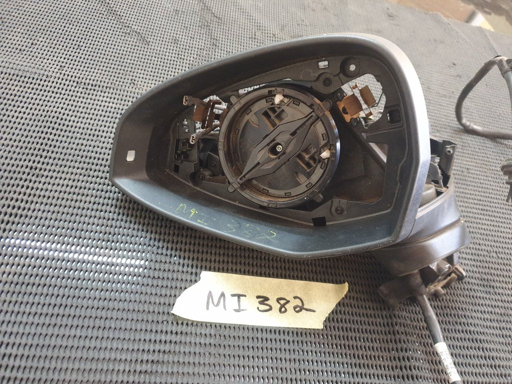 Audi A4 Left Outer Mirror Incomplete, No Cover, No Mirror Glass