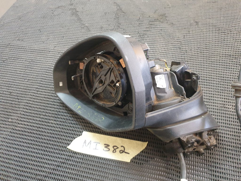 Audi A4 Left Outer Mirror Incomplete, No Cover, No Mirror Glass
