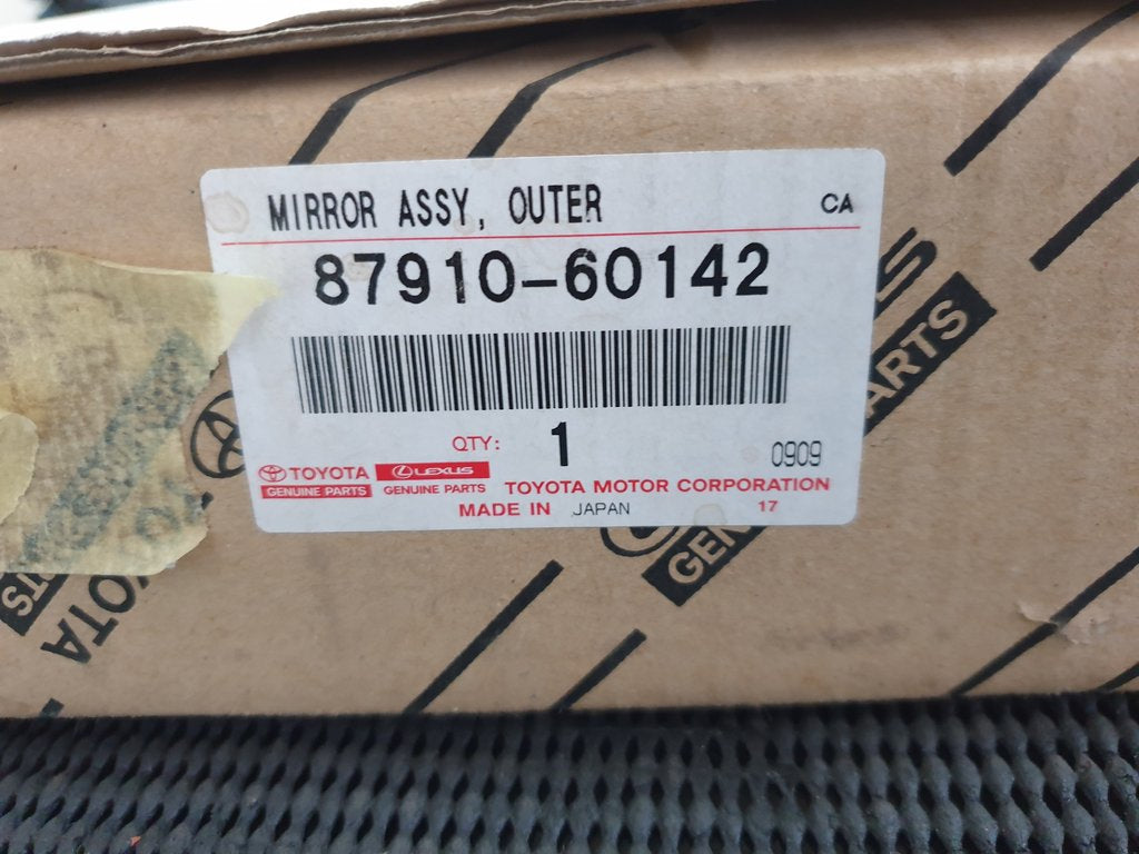 Toyota Land Cruiser Right Outer Mirror Complete