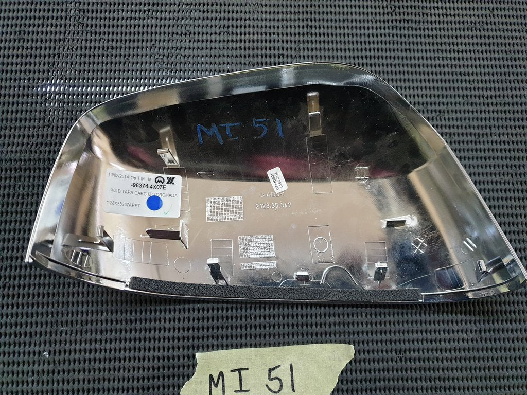 Nissan Navara Left Outer Chrome Mirror Cover