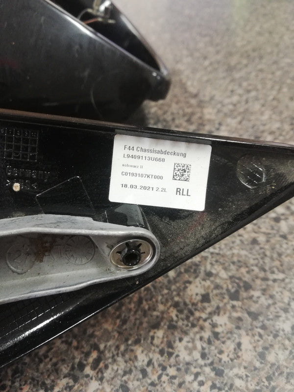 BMW 2 Series F44 2022 Left Outer Mirror Incomplete, With Indicator Light, No Cover, No Mirror Glass
