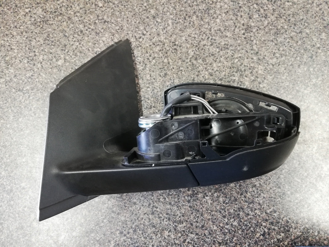 Volkswagen Polo 2012, 2013, 2014, 2015, 2016, 2017 Left Outer Mirror Incomplete, No Cover, No Mirror Glass