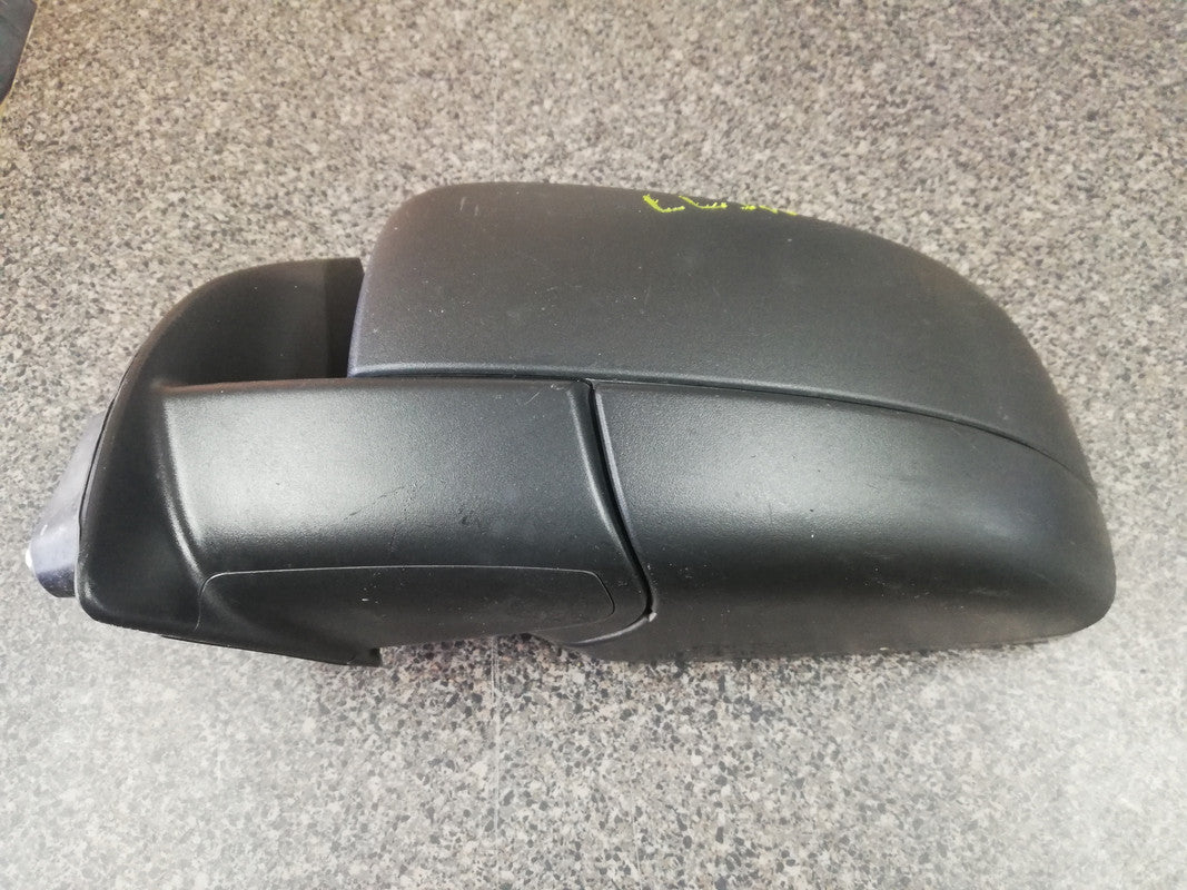 Ford Ranger 2017 Left Outer Electric Mirror Incomplete, Broken Mirror Glass