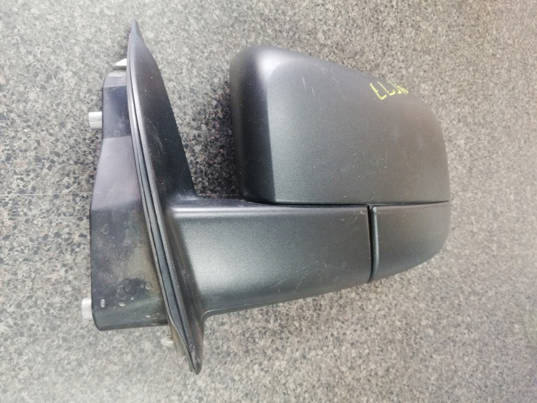 Ford Ranger 2017 Left Outer Electric Mirror Incomplete, Broken Mirror Glass