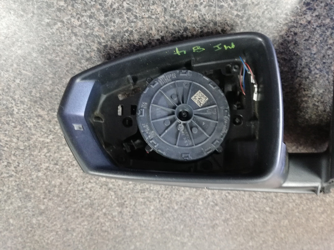 Volkswagen Polo MK6 2017, 2018, 2019, 2020, 2021, 2022, 2023 Left Outer Mirror Incomplete, No Cover, No Mirror Glass