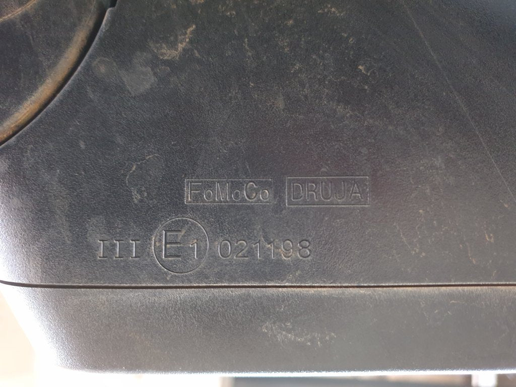 Ford Ranger 2016 Left Outer Mirror Incomplete, Chrome Cover, No Mirror Glass
