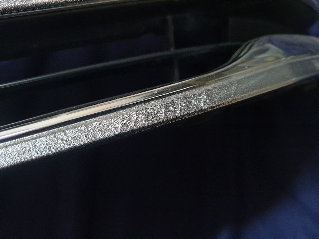 Toyota Hilux Radiator Grille - Chrome lifting, Wear and tear
