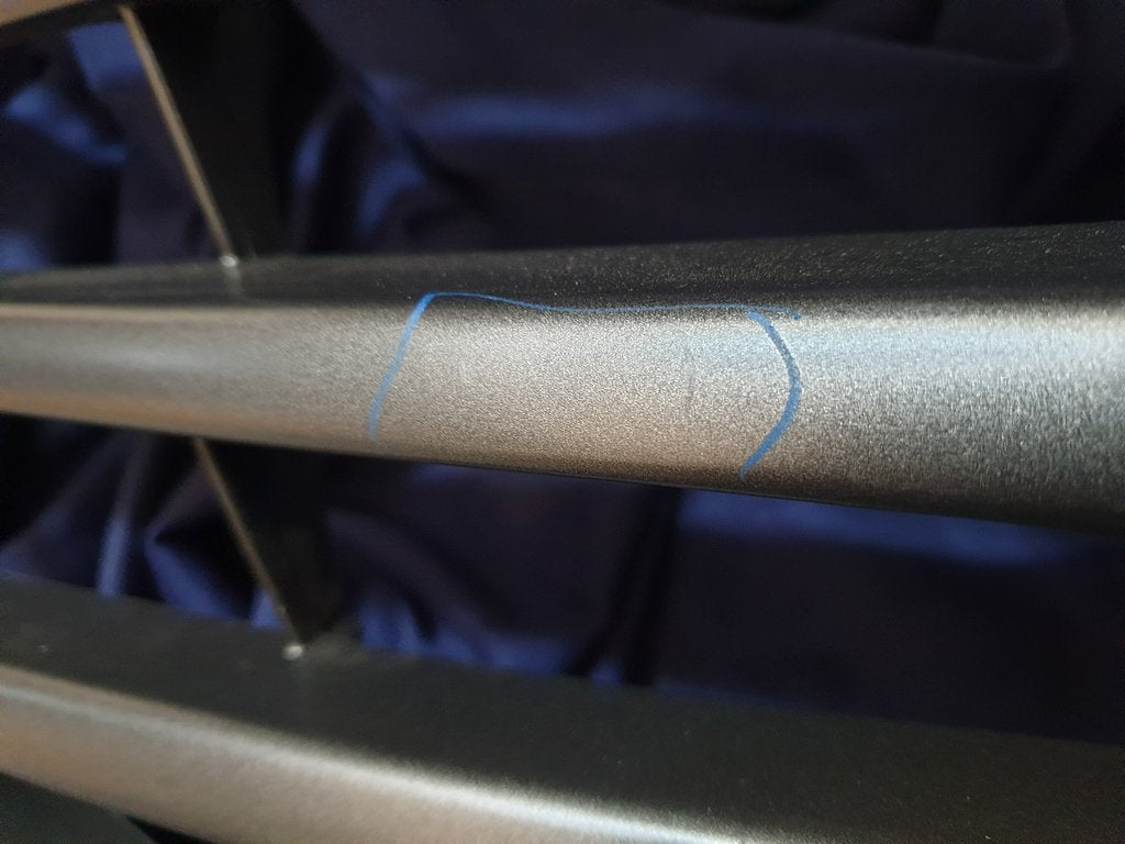 Toyota Hilux Radiator Grille - Scratches and scuffs