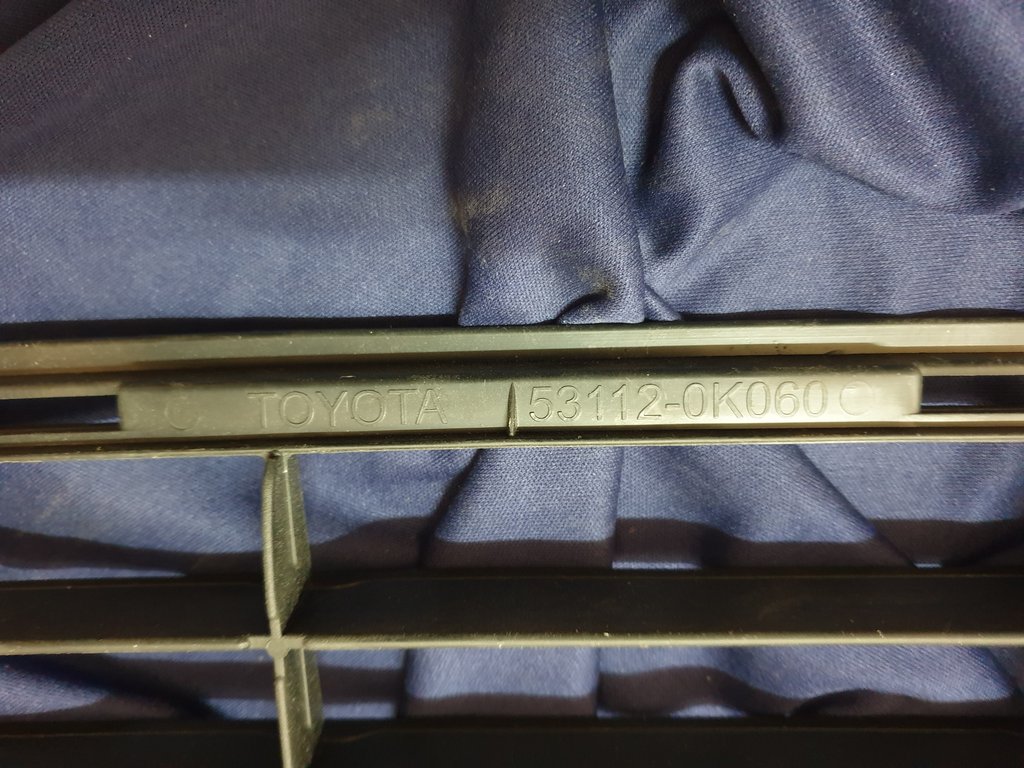 Toyota Hilux Front Bumper Lower Grille