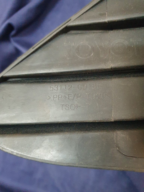 Toyota Etios Front Lower Bumper Air Radiator Grille