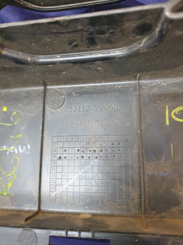 Toyota Hilux Front Bumper Lower Grille