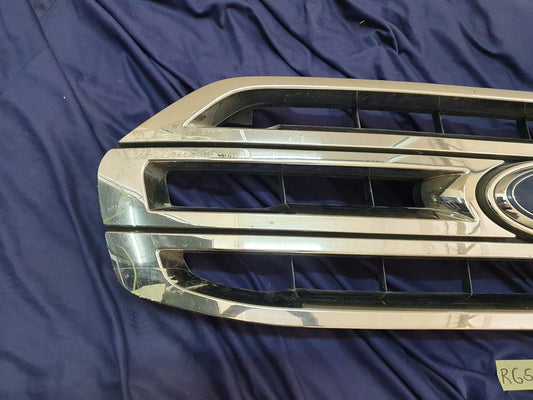 Ford Ranger Radiator Grille - Wear and Tear, Pitted and Broken Chrome